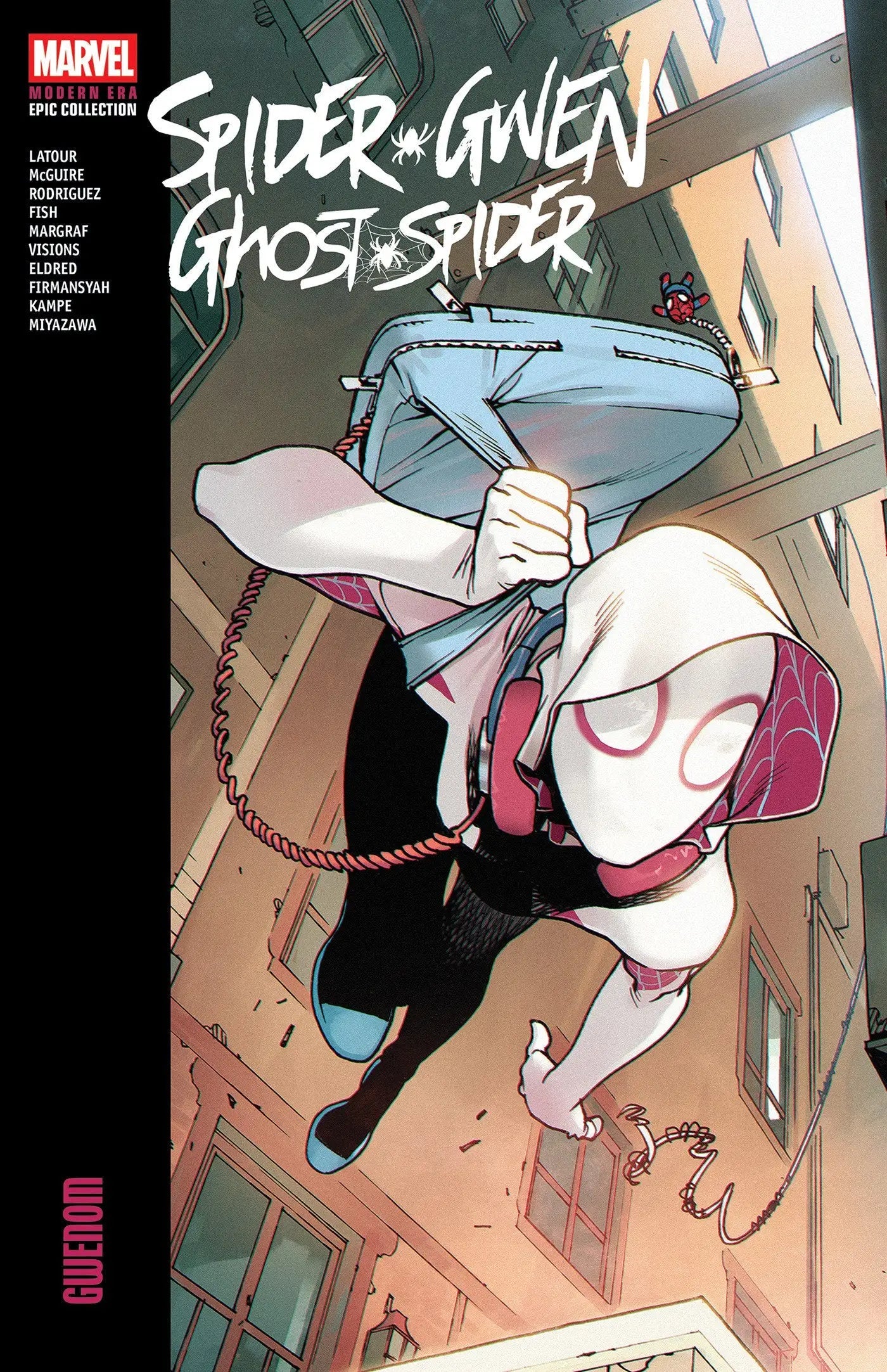 Comic book featuring Spider-Gwen Ghost and Gwen Ghost Spider from the Modern Era Epic Collection