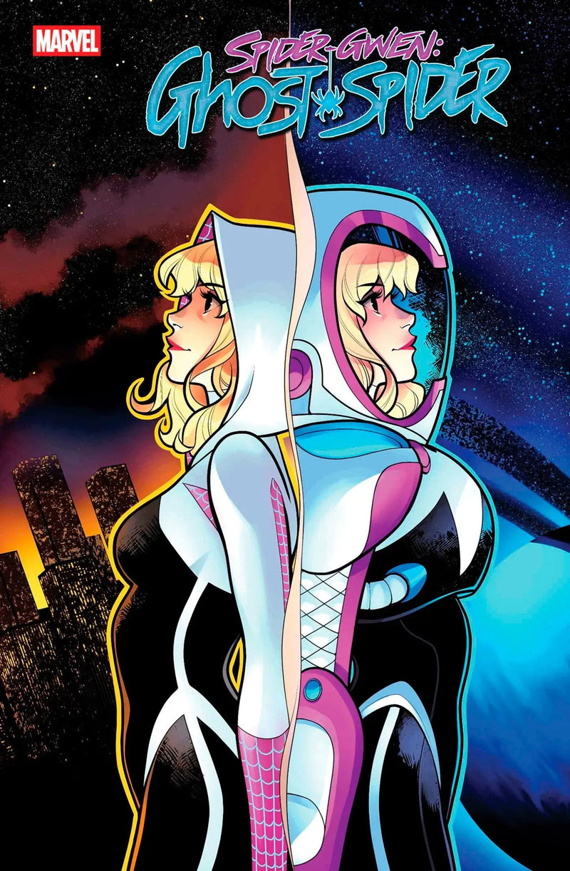 Spider-Gwen comic book cover showcasing Kasia Nie variant for Spider-Gwen The Ghost-Spider #12