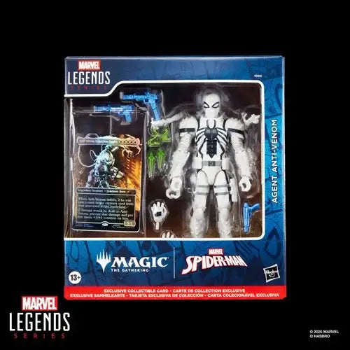 Spider-Man Marvel Legends MTG: Agent Anti-Venom 6’’ Action Figure and Card - Action Figure & Toy