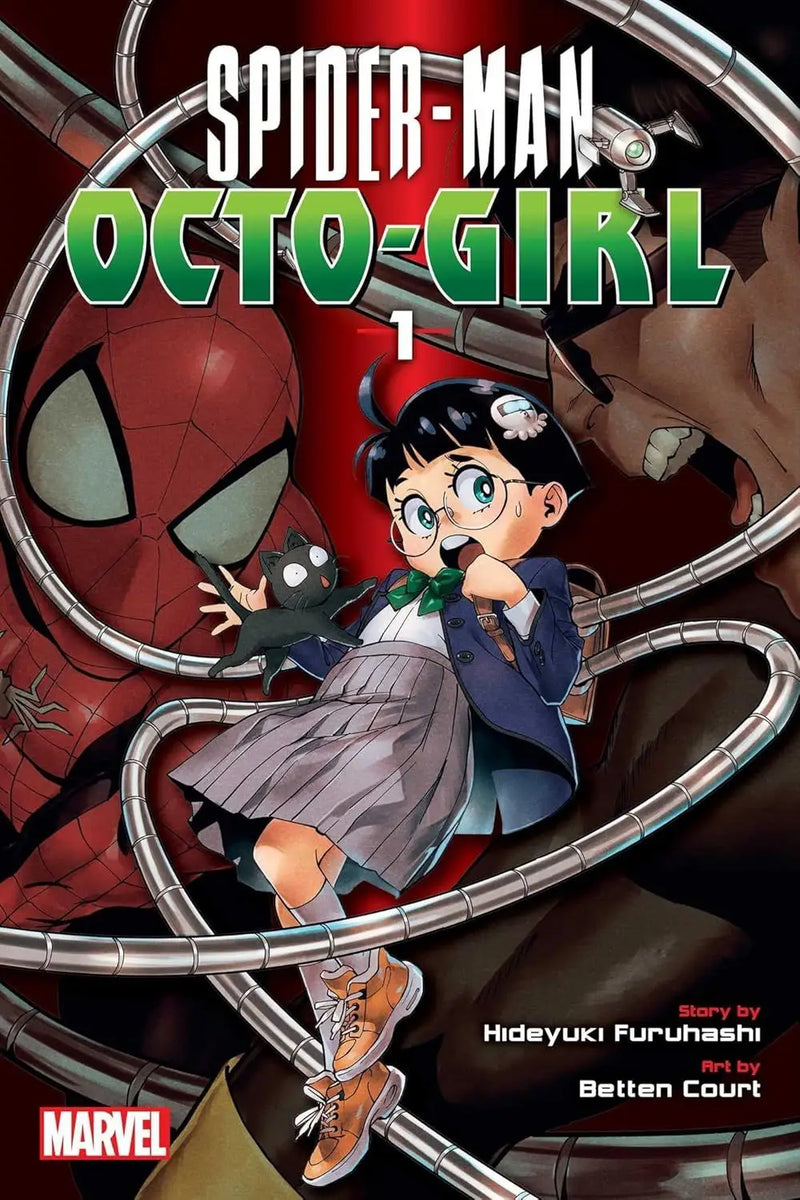 Spider-Man Octo-Girl graphic novel cover featuring Octo-Girl manga artwork
