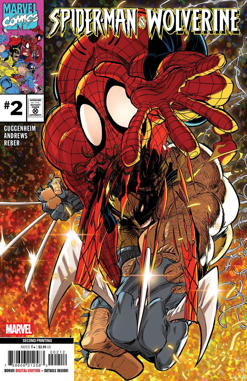Spider-Man & Wolverine #2 Kaare Andrews 2nd Print Variant - Comic Book