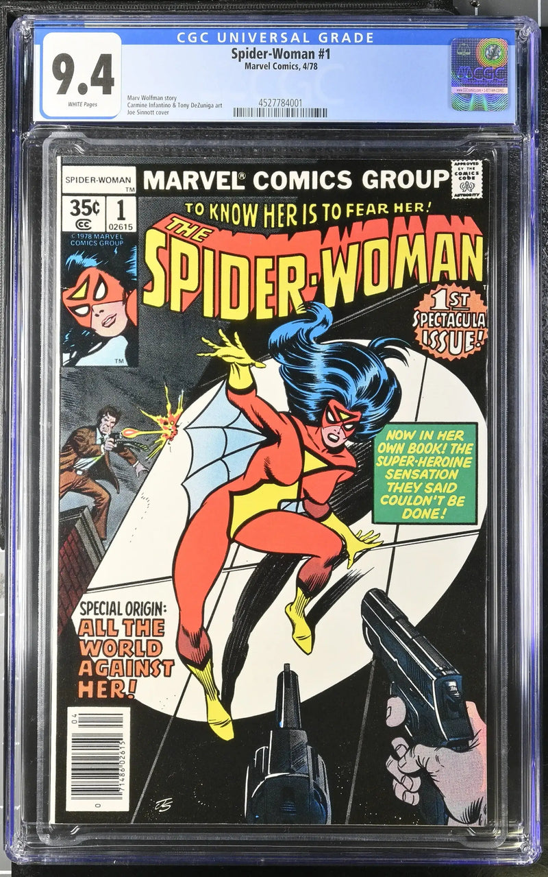Spider-Woman #1 (1978) Graded CGC 9.4 - Comic Book