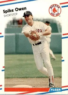 Spike Owen - 1988 Fleer - #359 - Baseball - Baseball Card Single
