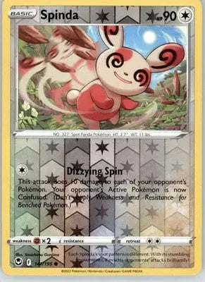 Spinda - Silver Tempest - 141/195 - NM Pokemon - Pokémon Card Single