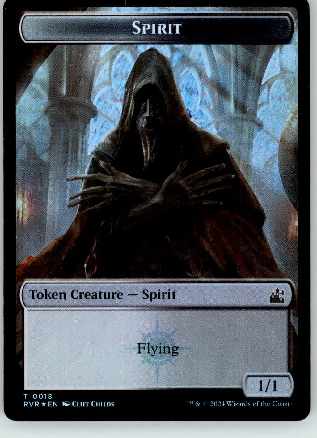 Spirit (0018) // Rhino Token - Ravnica Remastered - 18 // 11 - Foil NM Magic