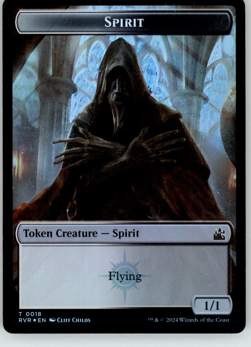 Spirit (0018) // Rhino Token - Ravnica Remastered - 18 // 11 - Foil NM Magic