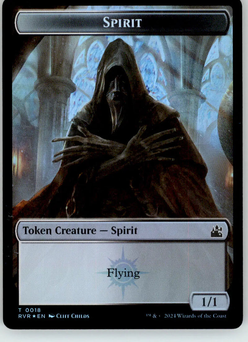 Spirit (0018) // Wurm Token - Ravnica Remastered - 18 // 13 - Foil NM Magic