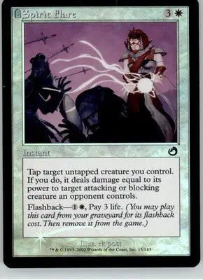 Spirit Flare - Torment - 15 - Foil LP Magic: The Gathering - Magic Card Single