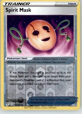 Spirit Mask - Evolving Skies - 160/203 - Reverse Holo LP Pokemon - Pokémon Card Single