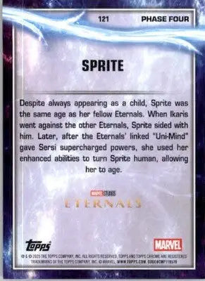 Sprite - 2025 Topps Chrome Marvel Studios - #121 - Non_sport - Non-Sports Card Single