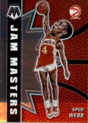 Spud Webb - 2020-21 Panini Mosaic - #16 - Jam Masters Basketball - Basketball Card Single