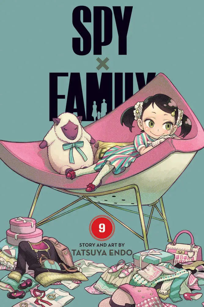 Spy x Family manga cover displayed on Spy x Family Graphic Novel Volume 09