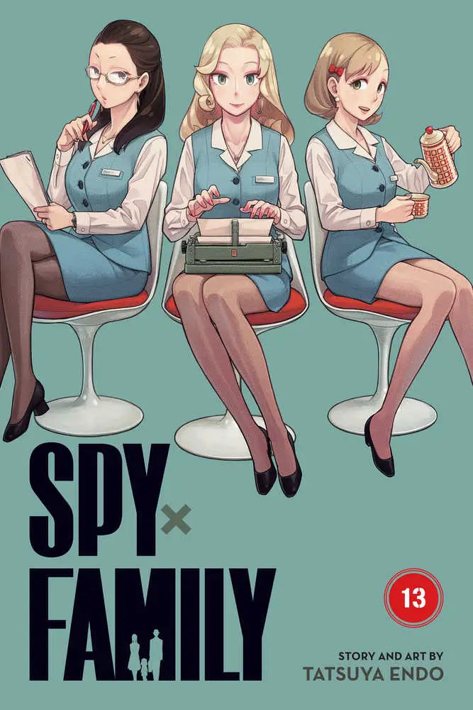 Spy x Family manga cover featuring the Family Graphic Novel Volume 13 illustration