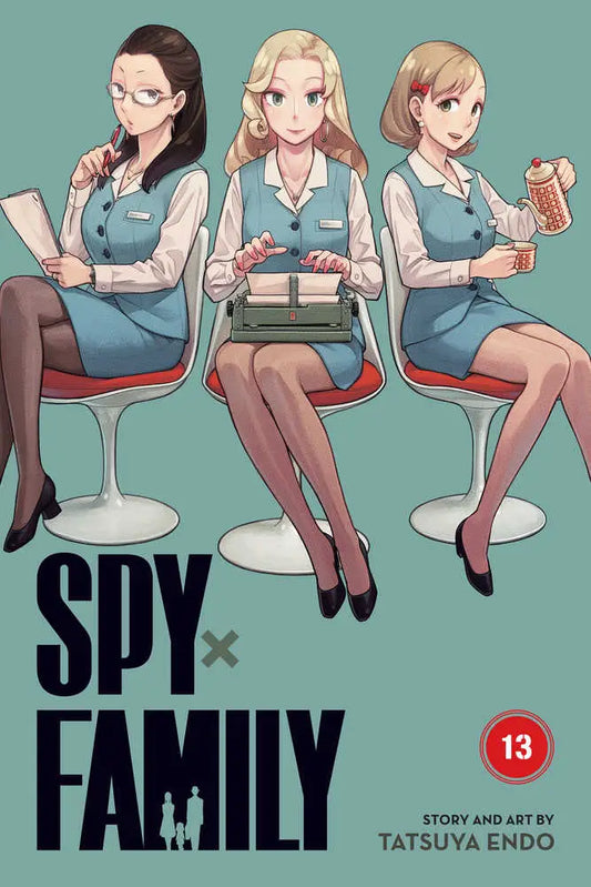 Spy x Family manga cover featuring the Family Graphic Novel Volume 13 illustration
