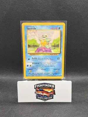 Squirtle 063/102 Base Set Regular - Pokémon Card Single