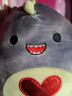 Squishmallow 8’’ XANDER THE DINOSAUR Valentine’s CAPSULE PLUSH Pre-Owned - Other
