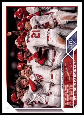 St. Louis Cardinals 2023 Topps #234 St. Louis Cardinals - Baseball Card Single
