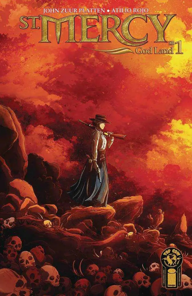 St Mercy God Land #1 (Of 4) Cover B White - Comic Book