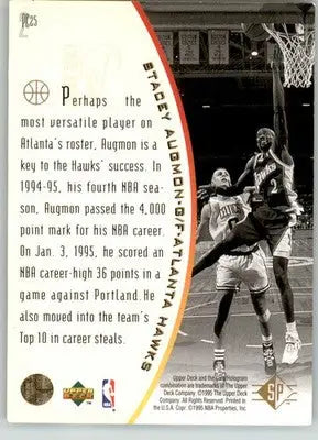 Stacey Augmon - 1994-95 SP - #PC25 - Holoviews Basketball - Basketball Card Single