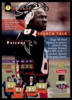 Stadium Club - Members Only Terance Mathis 125 Atlanta Falcons