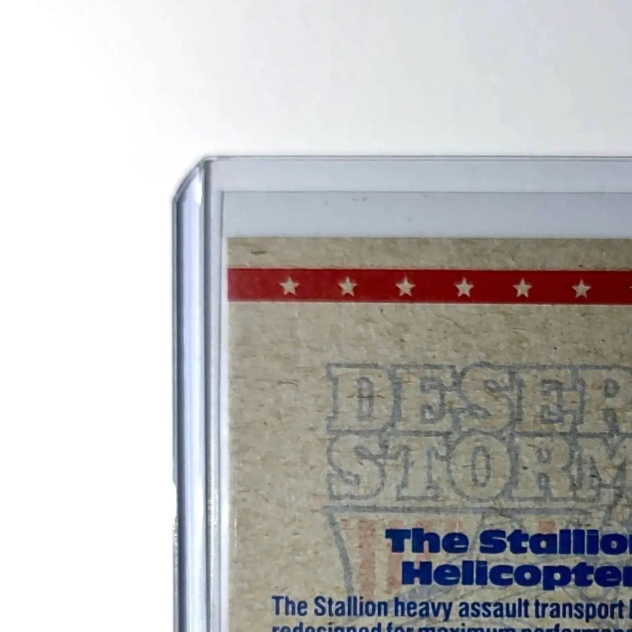 Stallion Helicopter 1991 Topps Desert Storm #8 Card