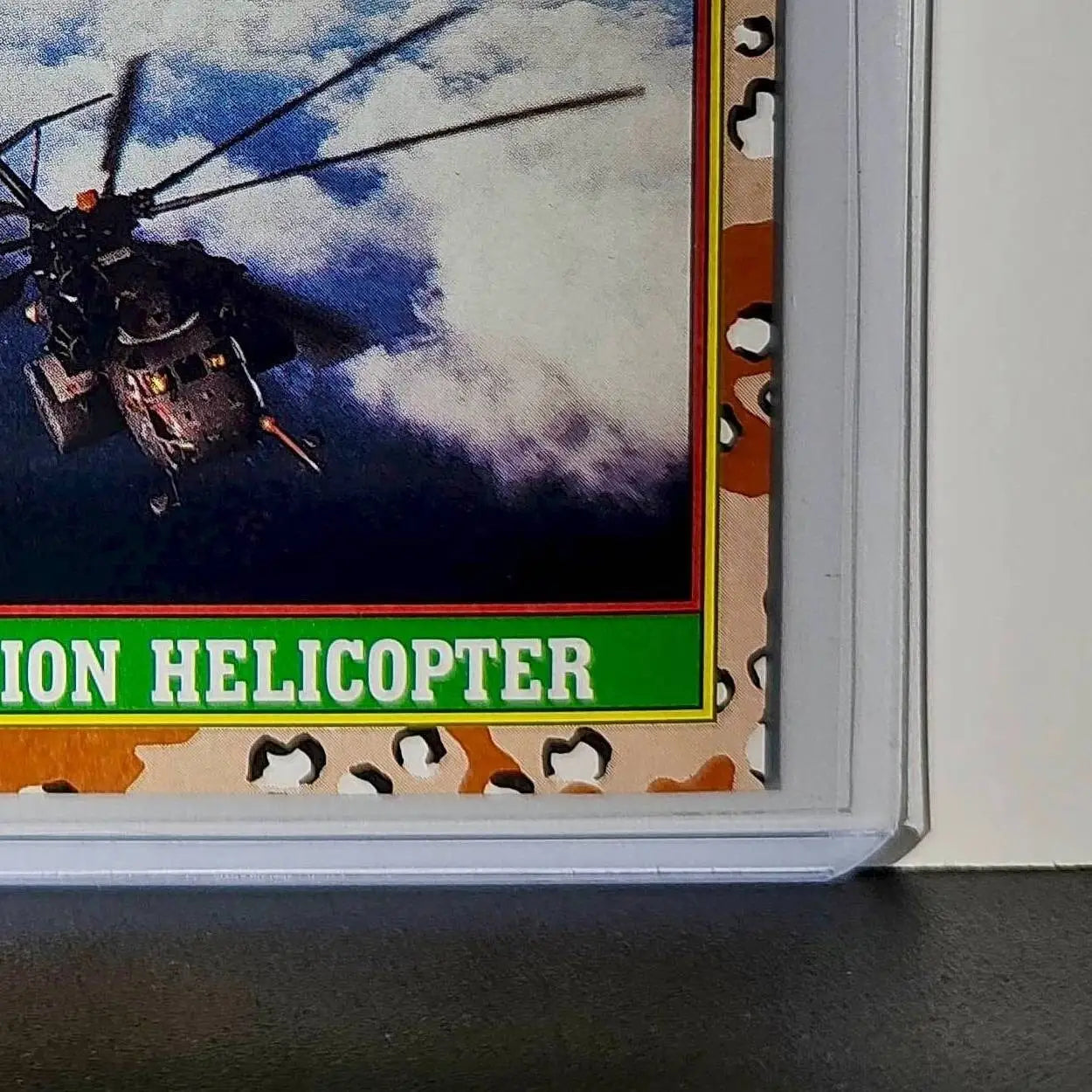 Stallion Helicopter 1991 Topps Desert Storm #8 Card