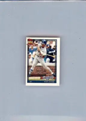 Stan Javier - 1991 Topps Micro - #61 - Baseball - Baseball Card Single