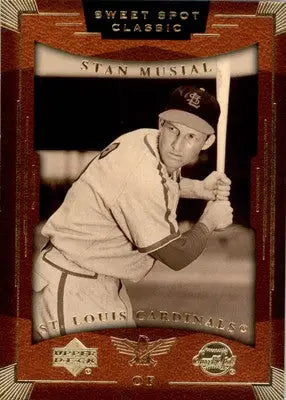Stan Musial - 2004 Upper Deck Sweet Spot Classic - #78 - Baseball - Baseball Card Single