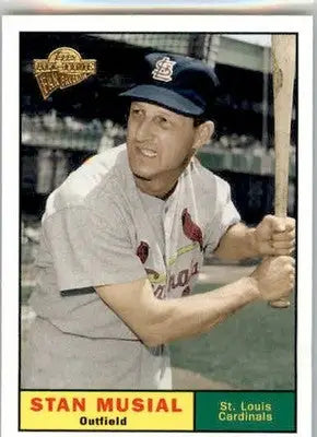 Stan Musial - 2005 Topps All-Time Fan Favorites - #123 - Baseball - Baseball Card Single
