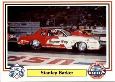 Stanley Barker - 1990 Checkered Flag IHRA - #11 - Racing - Racing Card Single
