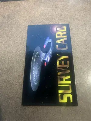 STAR TREK 1994 SKYBOX GENERATIONS MOVIE SURVEY INSERT PROMOTIONAL INSERT CARD - Non-Sports Card Single