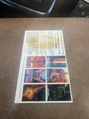 Star Trek Cinema Collection Card displaying Star Trek movie collection advertisement