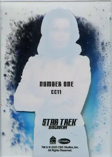 Star Trek Discovery Season 2 Character Card CC11 Rebecca Romijn as Number One - Entertainment Memorabilia