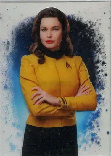 Star Trek Discovery Season 2 Character Card CC11 Rebecca Romijn as Number One - Entertainment Memorabilia