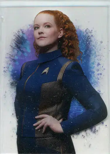 Star Trek Discovery Season 2 Character Card CC3 Mary Wiseman as Cadet Tilly - Entertainment Memorabilia