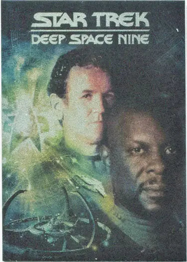 Star Trek DS9 Heroes DVD cover featuring Chief Miles O’Brien and D7 character art