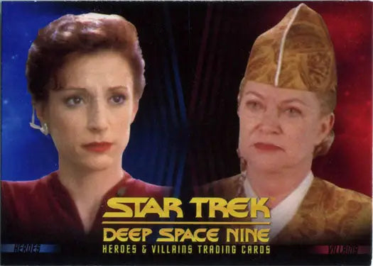 Star Trek DS9 Heroes & Villains P2 Promo Card NSU Exclusive - Non-Sports Card Single