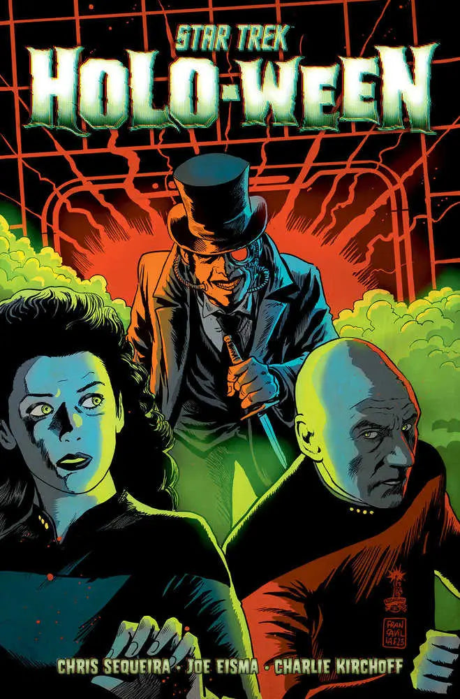 Star Trek Holo-Ween comic book featuring Picard’s Enterprise for star trek holo-ween fans