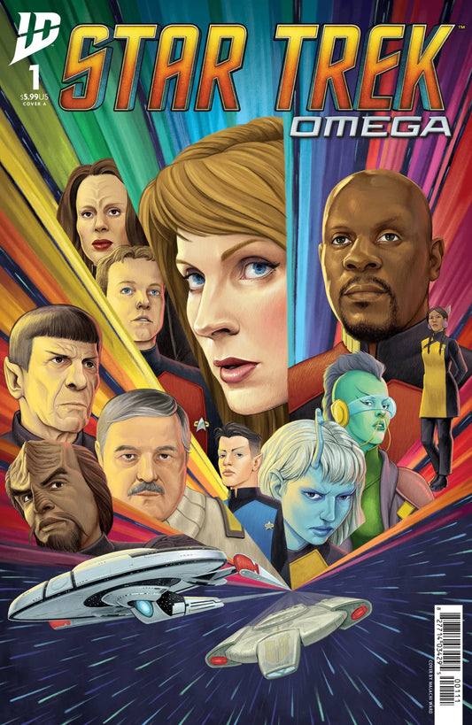 Star Trek: Omega Cover A (Ward) - Comic Book