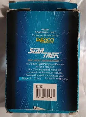 Star Trek The Next Generation ENESCO Playing Cards in Tin & Box USS Enterprise