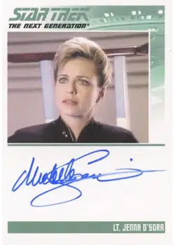 Star Trek TNG Heroes & Villains Autograph Card Michelle Scarabelli as D Sora - Entertainment Memorabilia