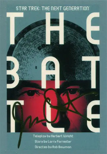 Book cover for The Battle from Star Trek: The Next Generation trading cards