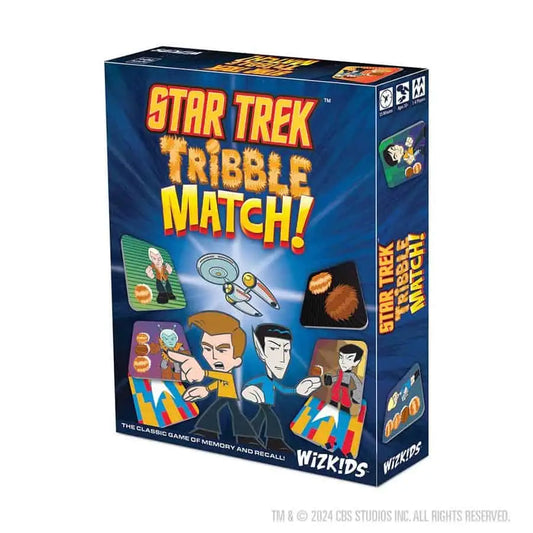 Star Trek Tribble Match memory game featuring Trek characters from WizKids