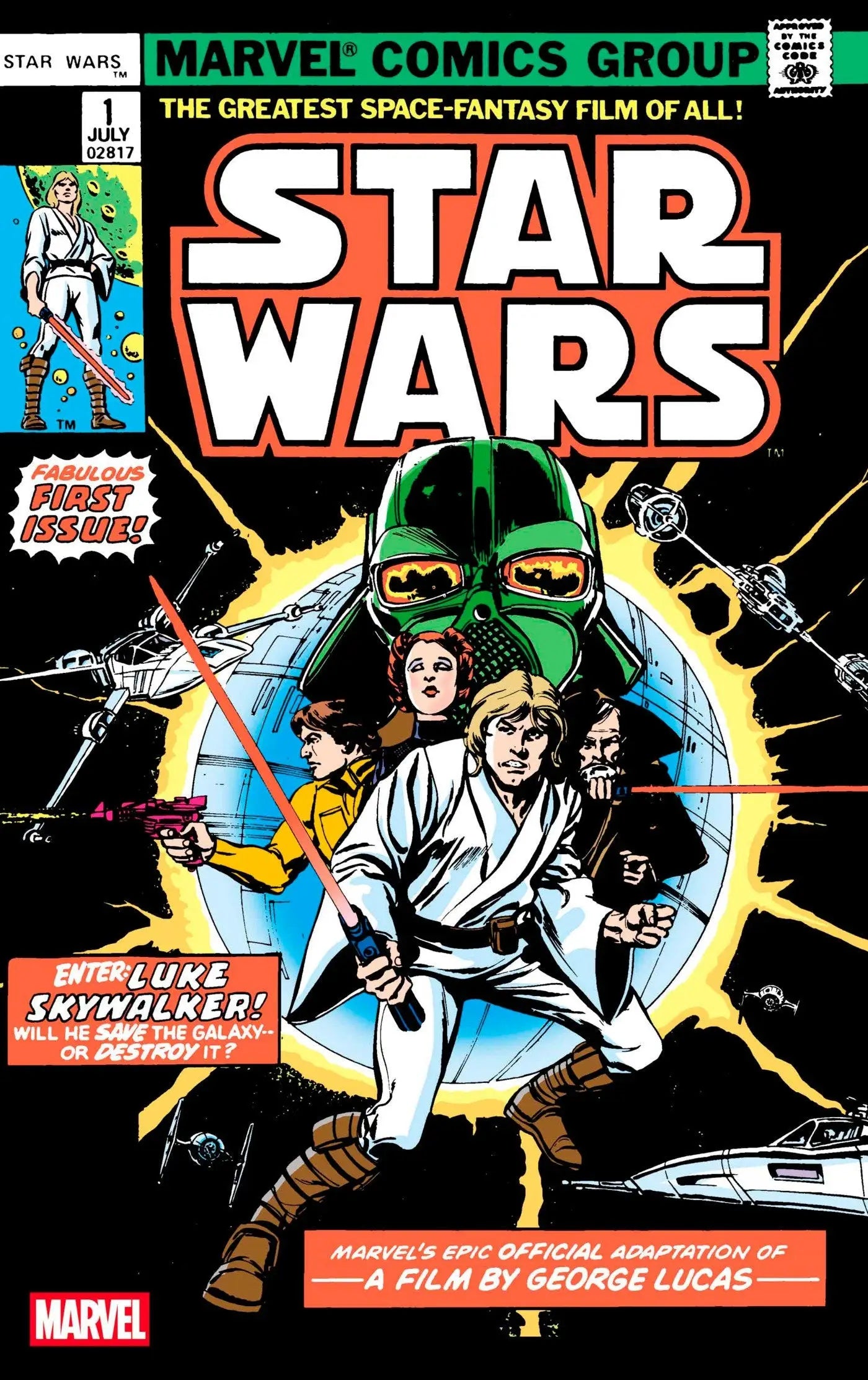 Star Wars 1977 #1 Facsimile Edition [New Printing] - Back Issues