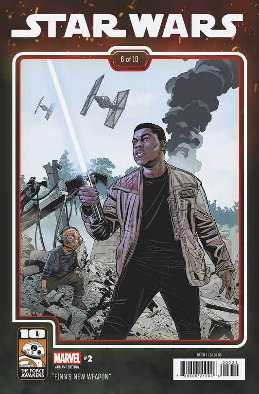 Star Wars comic book featuring Chris Sprouse art from The Force Awakens 10th Anniversary
