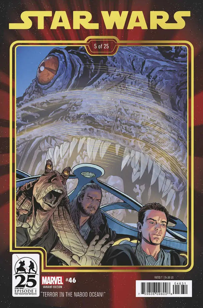 Star Wars comic book featuring Chris Sprouse art and the Star Wars 25th Anniversary Variant