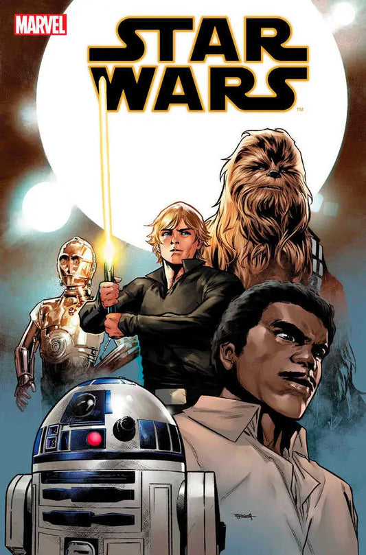 Comic book cover of Star Wars #49 featuring Rebel Alliance characters in action