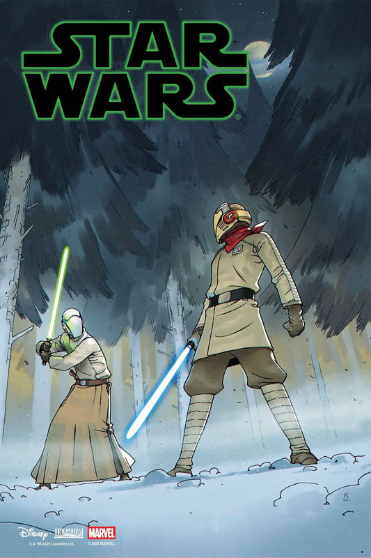 Star Wars #8 Bengal Luke Skywalker & Leia Organa Jedi Knights Variant - Back Issues