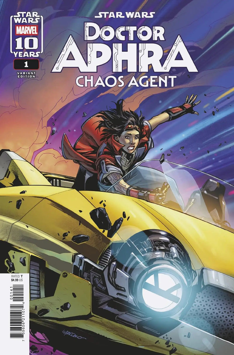 Star Wars Doctor Aphra Chaos Agent comic book featuring Ema Lupacchino variant artwork