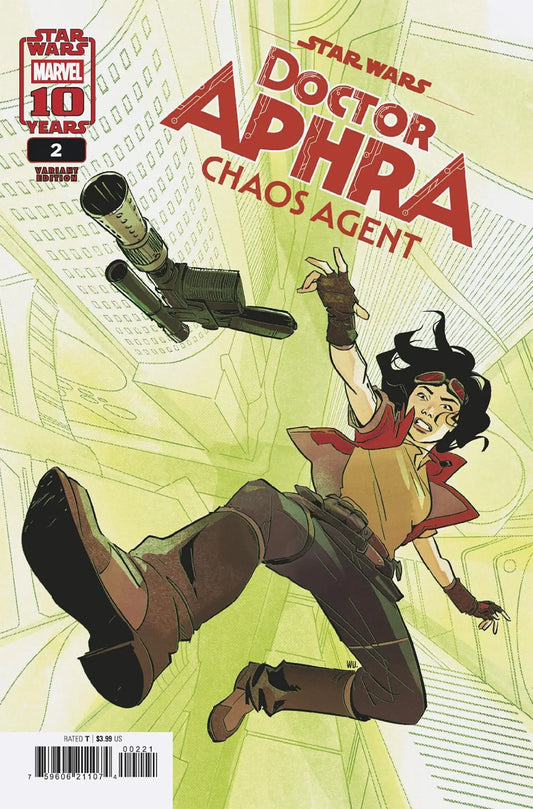 Comic book featuring Doctor Aphra in Star Wars: Doctor Aphra Chaos Agent Annie Wu Variant